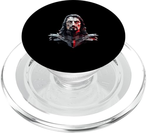 Vlad The Impaler Low Poly Art PopSockets PopGrip für MagSafe von Vlad The Impaler Art Style Designs For Historians