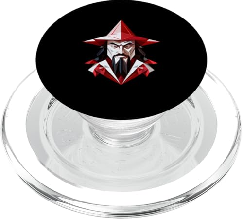 Vlad der Pfähler Origami PopSockets PopGrip für MagSafe von Vlad The Impaler Art Style Designs For Historians