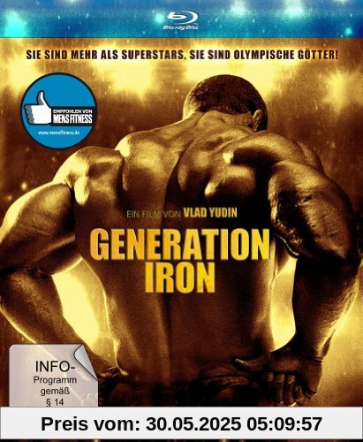 Generation Iron (Pumping Iron II) (Digipack im Schuber mit Hochprägung und Goldglanzfolie)[Blu-ray] von Vlad Yudin