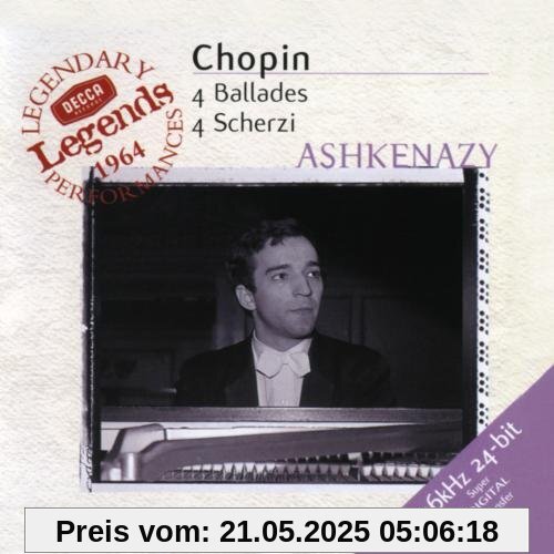 4 Ballades, 4 Scherzi, Prelude op. 45 4 Ballades, 4 Scherzi, Prelude op. 45 von Vladimir Ashkenazy