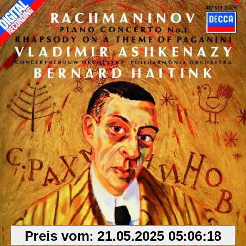 Klavierkonzert 1/Rhapsodie Klavierkonzert 1/Rhapsodie von Vladimir Ashkenazy