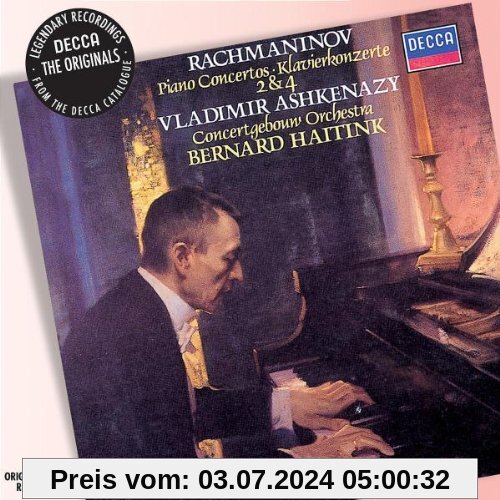 Klavierkonzerte 2,4 von Vladimir Ashkenazy