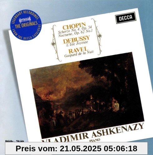 Scherzo 4/Nocturne Op.62,1/L'isle Joyeuse/Gaspard Scherzo 4/Nocturne Op.62,1/L'isle Joyeuse/Gaspard von Vladimir Ashkenazy