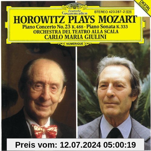 Klavierkonzert 23 / Sonate KV333 von Vladimir Horowitz