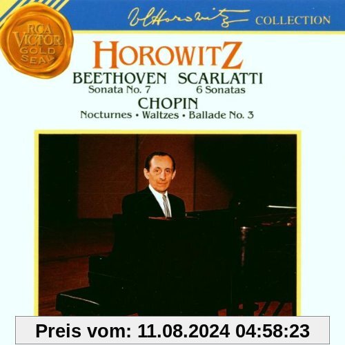 Werke von Scarlatti, Beethoven, Chopin von Vladimir Horowitz