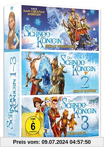 Die Schneekönigin 1-3 Box [3 DVDs] von Vladlen Barbe