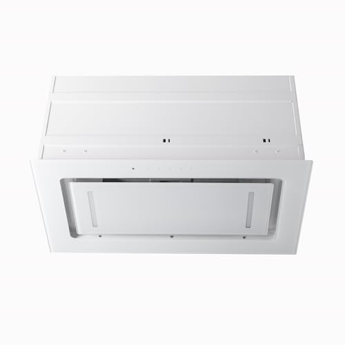 VLANO BREEZE 52 WH Einbau-Dunstabzugshaube, 52 cm, TOUCH, Weiß, Sensorsteuerung, Fernbedienung, LED-Beleuchtung, Glas, Unterbau-Dunstabzugshaube, Abluft Dunstabzug VLANO BREEZE 52 WH Einbau-Dunstabzugshaube, 52 cm, TOUCH, Weiß, Sensorsteuerung, Fernbedienung, LED-Beleuchtung, Glas, Unterbau-Dunstabzugshaube, Abluft Dunstabzug von Vlano