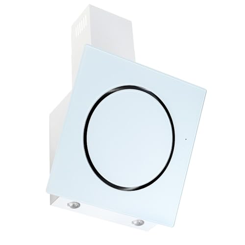 VLANO PLANET 60 WH Schräg Wandhaube mit Gasdämpfer, 60 cm, Weiß, 4 Leistungsstufen, Touch Control inkl. Fernbedienung 680 m³/h, LED-Beleuchtung, Exklusive Kopffreie Dunstabzugshaube, EEK:A VLANO PLANET 60 WH Schräg Wandhaube mit Gasdämpfer, 60 cm, Weiß, 4 Leistungsstufen, Touch Control inkl. Fernbedienung 680 m³/h, LED-Beleuchtung, Exklusive Kopffreie Dunstabzugshaube, EEK:A von Vlano