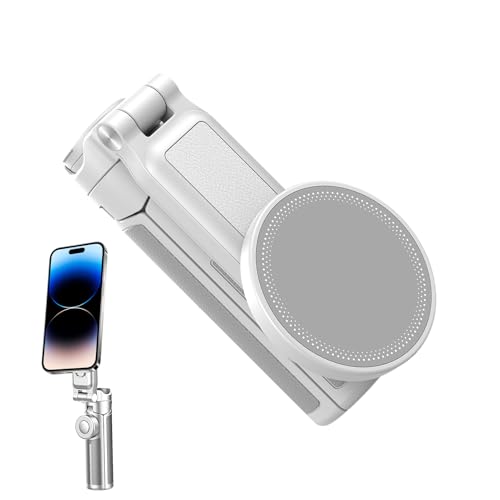 Vllold Magnetisches Stativ | Magnetischer Handy-Ständer, fünfteilig, teleskopisch, faltbar, verstellbar, im Taschenformat, kleine mobile Halterung für Reisen, Live-Streaming Vllold Magnetisches Stativ | Magnetischer Handy-Ständer, fünfteilig, teleskopisch, faltbar, verstellbar, im Taschenformat, kleine mobile Halterung für Reisen, Live-Streaming von Vllold