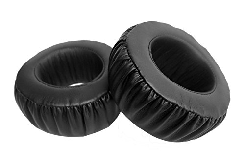 Ohrpolster aus Leder für Sony MDR-XB1000 MDR-XB700 MDR-XB500 MDR-XB300 MDR-XB400 Kopfhörer (Ohrenschützer/Kissen) 1 Paar (XB700) von V-MOTA