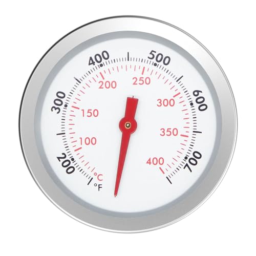 67088 67731 Grillthermometer für Weber Genesis 300, Genesis II & Summit Series Grill, Genesis E/S 310 330 Temperaturanzeige, Mittelmontage, 6cm Durchmesser, Thermostatersatz Ersatz für Weber, 200-700℉ von Vnierxful
