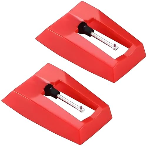 Voarge 2 Stück Nadel für Plattenspieler, Ersatznadel Plattenspieler Nadel universal für meiste Plattenspieler Phonograph, Vinyl Plattenspieler Voarge 2 Stück Nadel für Plattenspieler, Ersatznadel Plattenspieler Nadel universal für meiste Plattenspieler Phonograph, Vinyl Plattenspieler von Voarge