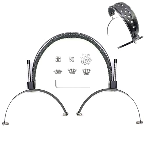 Voarmaks Echtleder-Kopfband aus Vollmetall, kompatibel mit Hifiman HE400, Sundara, Sundara-C, geschlossene Rückseite, HE R10 R9, HE560, HE6SE, SUSVARA Ersatz-Kopfhörer, Gewichtsverteilung, Voarmaks Echtleder-Kopfband aus Vollmetall, kompatibel mit Hifiman HE400, Sundara, Sundara-C, geschlossene Rückseite, HE R10 R9, HE560, HE6SE, SUSVARA Ersatz-Kopfhörer, Gewichtsverteilung, von Voarmaks
