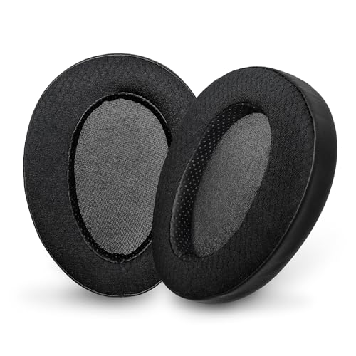 Voarmaks Ohrpolster aus Memory-Schaum, kompatibel mit Hifiman Arya Ananda Edition XS X HE1000se HE1000 V2 Jade II Kopfhörer-Ersatz-Ohrpolster (Polyester-Hybrid) von Voarmaks