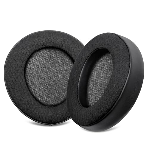 Voarmaks R10 Ohrpolster, kompatibel mit HIFIMAN HE-R10D, R10P HE R10 Kopfhörer-Ohrpolster, Ersatz-Memory-Schaum-Kissen (Polyester-Hybrid) von Voarmaks