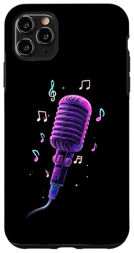 Mikrofon | Sänger | Karaoke-Musik Hülle für iPhone 11 Pro Max Mikrofon | Sänger | Karaoke-Musik Hülle für iPhone 11 Pro Max von Vocal Vibes Apparel – Music Lover Outfit