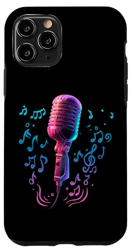 Mikrofon | Sänger | Karaoke-Musik Hülle für iPhone 11 Pro Mikrofon | Sänger | Karaoke-Musik Hülle für iPhone 11 Pro von Vocal Vibes Apparel – Music Lover Outfit