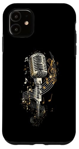 Mikrofon | Sänger | Karaoke-Musik Hülle für iPhone 11 Mikrofon | Sänger | Karaoke-Musik Hülle für iPhone 11 von Vocal Vibes Apparel – Music Lover Outfit