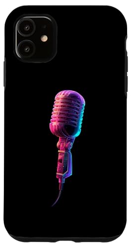 Mikrofon | Sänger | Karaoke-Musik Hülle für iPhone 11 Mikrofon | Sänger | Karaoke-Musik Hülle für iPhone 11 von Vocal Vibes Apparel – Music Lover Outfit