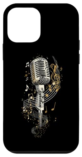Mikrofon | Sänger | Karaoke-Musik Hülle für iPhone 12 mini Mikrofon | Sänger | Karaoke-Musik Hülle für iPhone 12 mini von Vocal Vibes Apparel – Music Lover Outfit