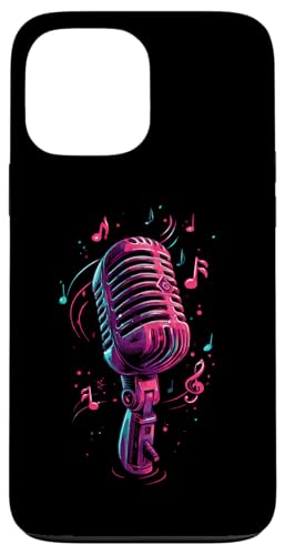 Mikrofon | Sänger | Karaoke-Musik Hülle für iPhone 13 Pro Max Mikrofon | Sänger | Karaoke-Musik Hülle für iPhone 13 Pro Max von Vocal Vibes Apparel – Music Lover Outfit