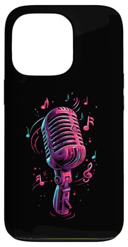Mikrofon | Sänger | Karaoke-Musik Hülle für iPhone 13 Pro Mikrofon | Sänger | Karaoke-Musik Hülle für iPhone 13 Pro von Vocal Vibes Apparel – Music Lover Outfit