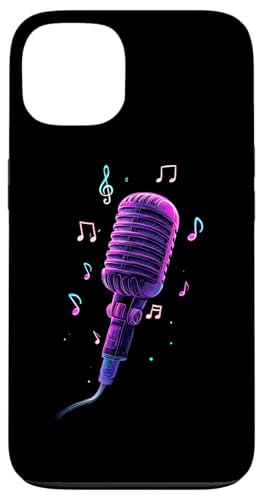 Mikrofon | Sänger | Karaoke-Musik Hülle für iPhone 13 Mikrofon | Sänger | Karaoke-Musik Hülle für iPhone 13 von Vocal Vibes Apparel – Music Lover Outfit