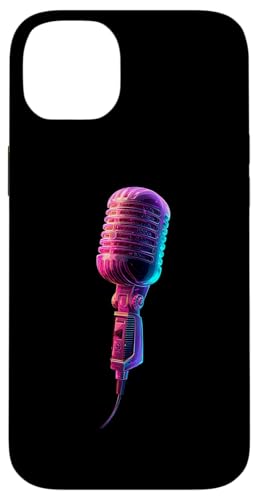 Mikrofon | Sänger | Karaoke-Musik Hülle für iPhone 14 Plus Mikrofon | Sänger | Karaoke-Musik Hülle für iPhone 14 Plus von Vocal Vibes Apparel – Music Lover Outfit