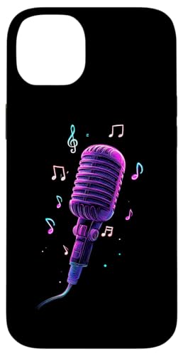 Mikrofon | Sänger | Karaoke-Musik Hülle für iPhone 14 Plus Mikrofon | Sänger | Karaoke-Musik Hülle für iPhone 14 Plus von Vocal Vibes Apparel – Music Lover Outfit