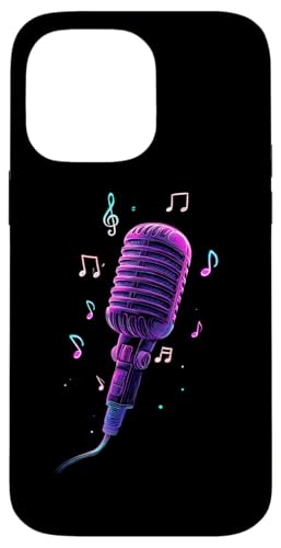Mikrofon | Sänger | Karaoke-Musik Hülle für iPhone 14 Pro Max Mikrofon | Sänger | Karaoke-Musik Hülle für iPhone 14 Pro Max von Vocal Vibes Apparel – Music Lover Outfit