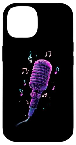 Mikrofon | Sänger | Karaoke-Musik Hülle für iPhone 14 Mikrofon | Sänger | Karaoke-Musik Hülle für iPhone 14 von Vocal Vibes Apparel – Music Lover Outfit