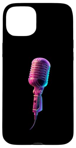 Mikrofon | Sänger | Karaoke-Musik Hülle für iPhone 15 Plus Mikrofon | Sänger | Karaoke-Musik Hülle für iPhone 15 Plus von Vocal Vibes Apparel – Music Lover Outfit