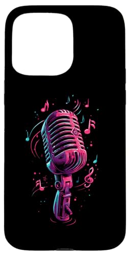 Mikrofon | Sänger | Karaoke-Musik Hülle für iPhone 15 Pro Max Mikrofon | Sänger | Karaoke-Musik Hülle für iPhone 15 Pro Max von Vocal Vibes Apparel – Music Lover Outfit