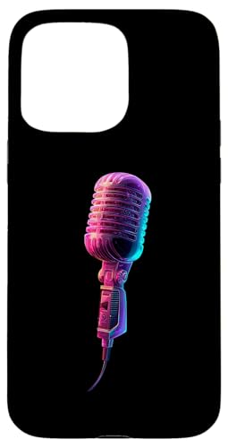 Mikrofon | Sänger | Karaoke-Musik Hülle für iPhone 15 Pro Max Mikrofon | Sänger | Karaoke-Musik Hülle für iPhone 15 Pro Max von Vocal Vibes Apparel – Music Lover Outfit