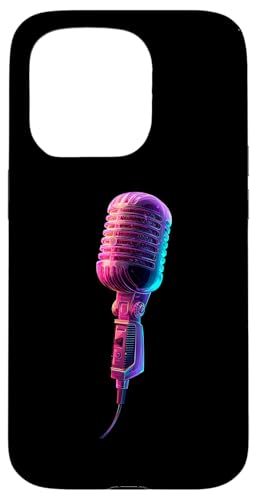 Mikrofon | Sänger | Karaoke-Musik Hülle für iPhone 15 Pro Mikrofon | Sänger | Karaoke-Musik Hülle für iPhone 15 Pro von Vocal Vibes Apparel – Music Lover Outfit
