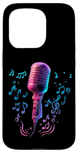 Mikrofon | Sänger | Karaoke-Musik Hülle für iPhone 15 Pro Mikrofon | Sänger | Karaoke-Musik Hülle für iPhone 15 Pro von Vocal Vibes Apparel – Music Lover Outfit