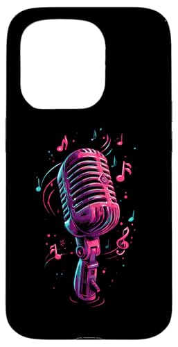 Mikrofon | Sänger | Karaoke-Musik Hülle für iPhone 15 Pro Mikrofon | Sänger | Karaoke-Musik Hülle für iPhone 15 Pro von Vocal Vibes Apparel – Music Lover Outfit