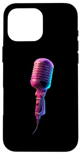 Mikrofon | Sänger | Karaoke-Musik Hülle für iPhone 16 Pro Max Mikrofon | Sänger | Karaoke-Musik Hülle für iPhone 16 Pro Max von Vocal Vibes Apparel – Music Lover Outfit