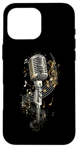 Mikrofon | Sänger | Karaoke-Musik Hülle für iPhone 16 Pro Max Mikrofon | Sänger | Karaoke-Musik Hülle für iPhone 16 Pro Max von Vocal Vibes Apparel – Music Lover Outfit