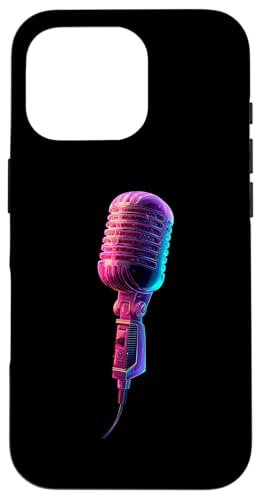 Mikrofon | Sänger | Karaoke-Musik Hülle für iPhone 16 Pro Mikrofon | Sänger | Karaoke-Musik Hülle für iPhone 16 Pro von Vocal Vibes Apparel – Music Lover Outfit