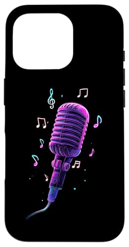 Mikrofon | Sänger | Karaoke-Musik Hülle für iPhone 16 Pro Mikrofon | Sänger | Karaoke-Musik Hülle für iPhone 16 Pro von Vocal Vibes Apparel – Music Lover Outfit