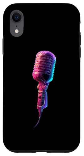 Mikrofon | Sänger | Karaoke-Musik Hülle für iPhone XR Mikrofon | Sänger | Karaoke-Musik Hülle für iPhone XR von Vocal Vibes Apparel – Music Lover Outfit