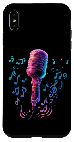 Mikrofon | Sänger | Karaoke-Musik Hülle für iPhone XS Max Mikrofon | Sänger | Karaoke-Musik Hülle für iPhone XS Max von Vocal Vibes Apparel – Music Lover Outfit