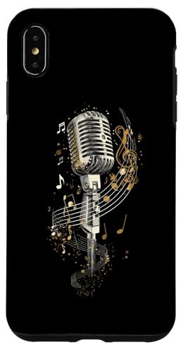 Mikrofon | Sänger | Karaoke-Musik Hülle für iPhone XS Max Mikrofon | Sänger | Karaoke-Musik Hülle für iPhone XS Max von Vocal Vibes Apparel – Music Lover Outfit