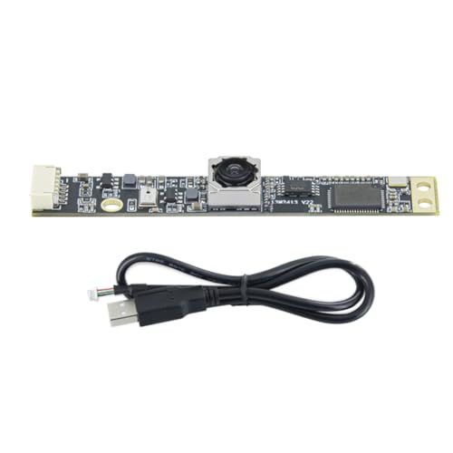 Vocdikficy 120° 13MP 4K USB-Kameramodul OV13B10 Verzerrungsfrei/Autofokus Eingebautes Mikrofon für WinXP / Win7/8/10 / OSX/Linux/Android von Vocdikficy