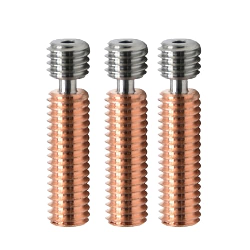 Vocdikficy 3 STÜCKE 3D-Drucker Bimetall-Halsrohr Titanlegierung Kupferdüsen-Halsrohr 1,75 mm für Ender3/3S/3V2 CR10/V2/V3 Vocdikficy 3 STÜCKE 3D-Drucker Bimetall-Halsrohr Titanlegierung Kupferdüsen-Halsrohr 1,75 mm für Ender3/3S/3V2 CR10/V2/V3 von Vocdikficy