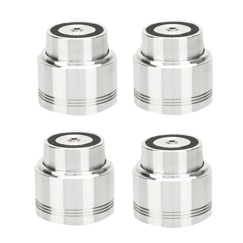 Vocdikficy 4 Stück Lautsprecherfüße, Schwimmende Lautsprecherverstärker-Ständer, Spikes, Discs, Plattenspieler, CD-Player, Computer-Basisfüße, 48 X 41 mm Vocdikficy 4 Stück Lautsprecherfüße, Schwimmende Lautsprecherverstärker-Ständer, Spikes, Discs, Plattenspieler, CD-Player, Computer-Basisfüße, 48 X 41 mm von Vocdikficy