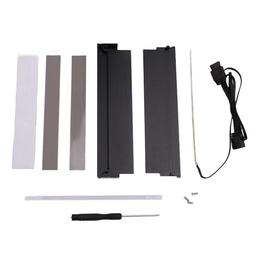 Vocdikficy 5V-3PIN ARGB RAM Kühlkörper Kühler Speicher Kühlweste DDR3 DDR4 DDR5 Speicher Kühlkörper für Desktop-Computer PC Schwarz von Vocdikficy