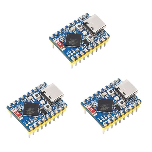 Vocdikficy ESP32-S3 Zero Mini Entwicklungskit, 240MHz Mikrocontroller, BT 5.0 Mini-Entwicklungsbrett Ideal für IoT-Projekte (mit Gelötetem) von Vocdikficy