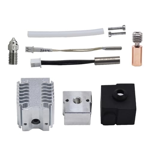 Vocdikficy Für -V3 SE Hotend Düsenset Bimetallrohr + Kupfer Beschichtete Düse 0,4 mm 24V 40W Heizblock Extruder Hotend Set Vocdikficy Für -V3 SE Hotend Düsenset Bimetallrohr + Kupfer Beschichtete Düse 0,4 mm 24V 40W Heizblock Extruder Hotend Set von Vocdikficy